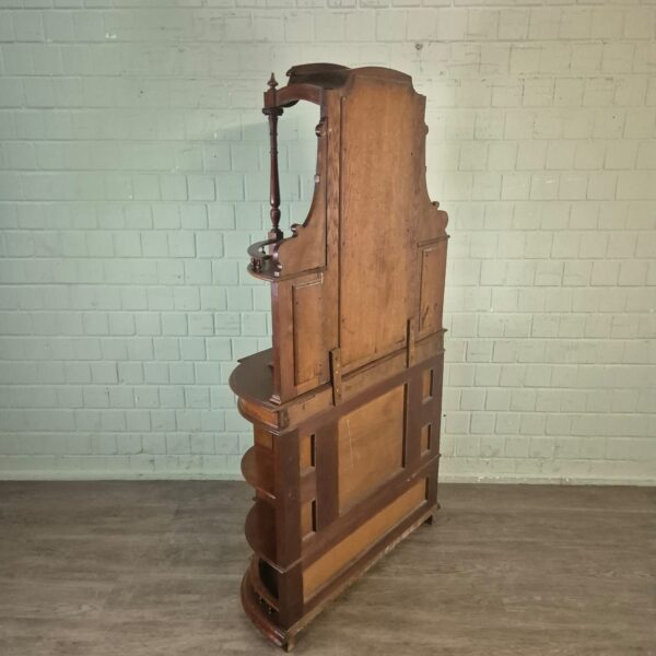Buffetkast Spiegelkast Jugendstil 1895 Noten - Afbeelding 18