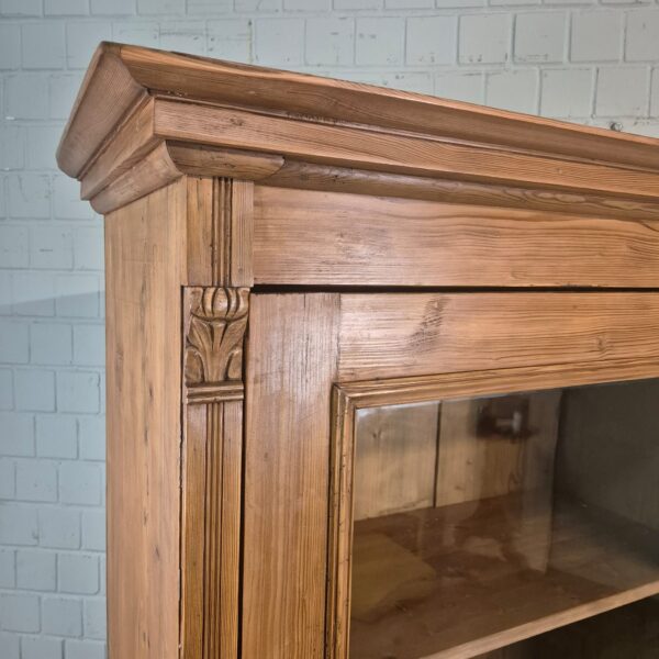 Vitrine Servieskast Jugendstil 1900 Grenen - Afbeelding 4