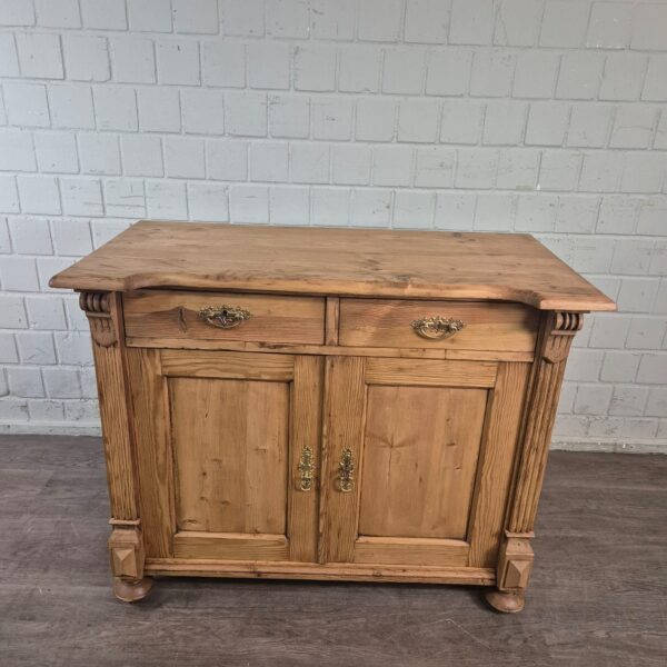 Commode Penantkastje Gründerzeit 1880 Grenen - Afbeelding 2