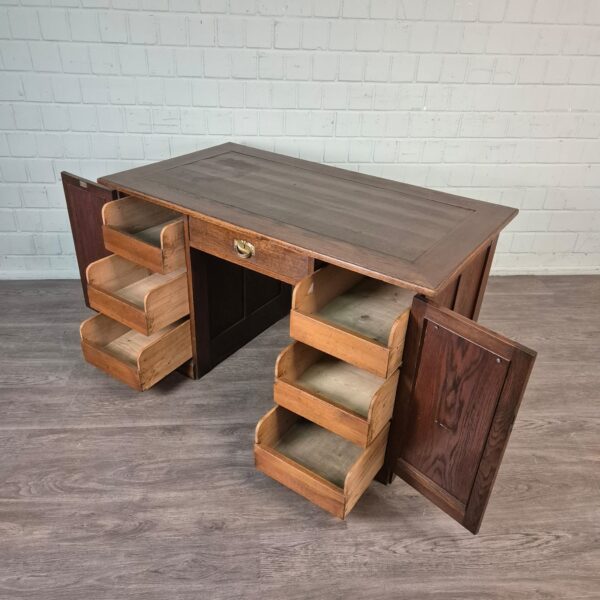 Bureau Jugendstil 1920 Eiken - Afbeelding 8