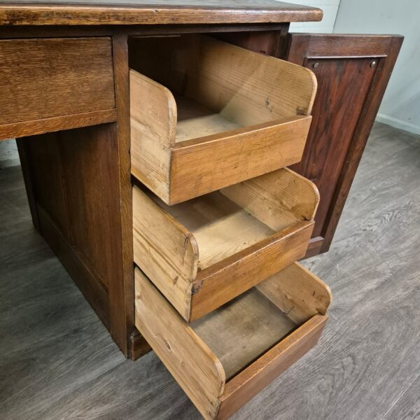 Bureau Jugendstil 1920 Eiken - Afbeelding 11