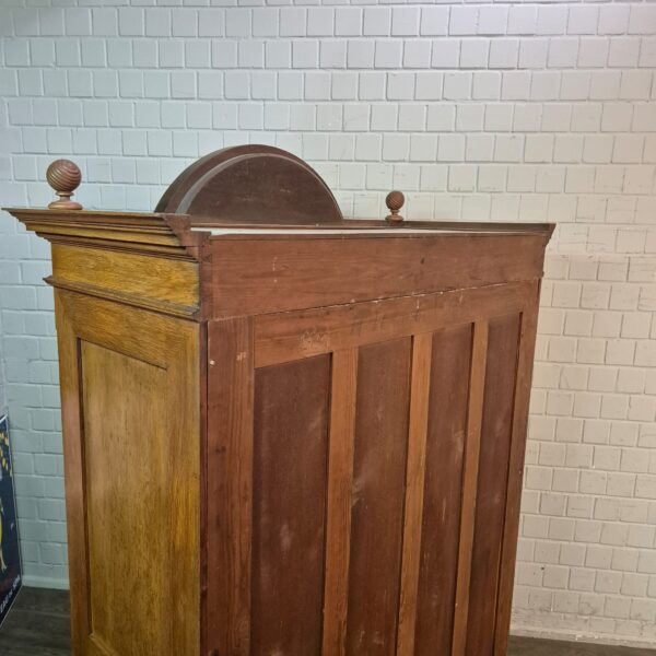 Kast Kledingkast Gründerzeit 1880 Eiken - Afbeelding 20