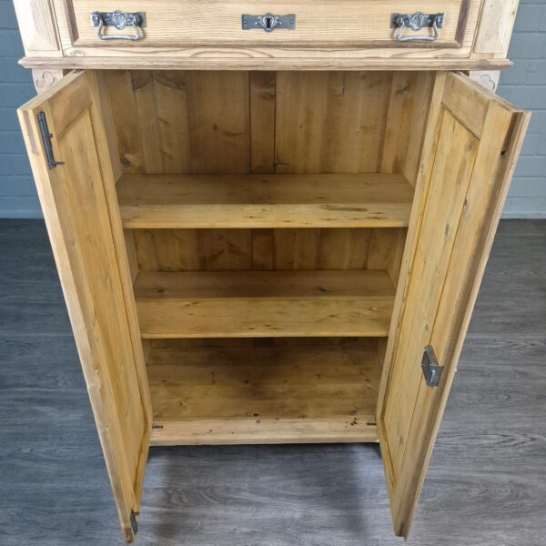 Vertiko met Opstand Jugendstil 1900 Grenen - Afbeelding 13