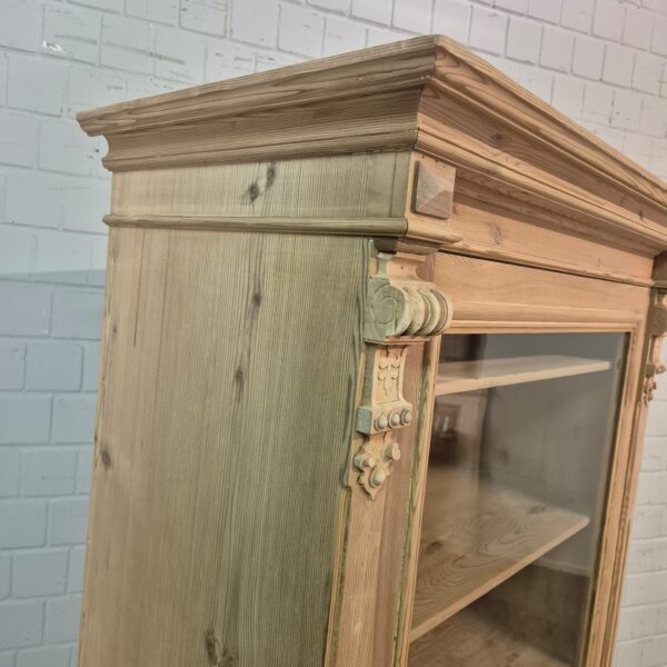 Vitrine Servieskast Gründerzeit 1880 Grenen - Afbeelding 4