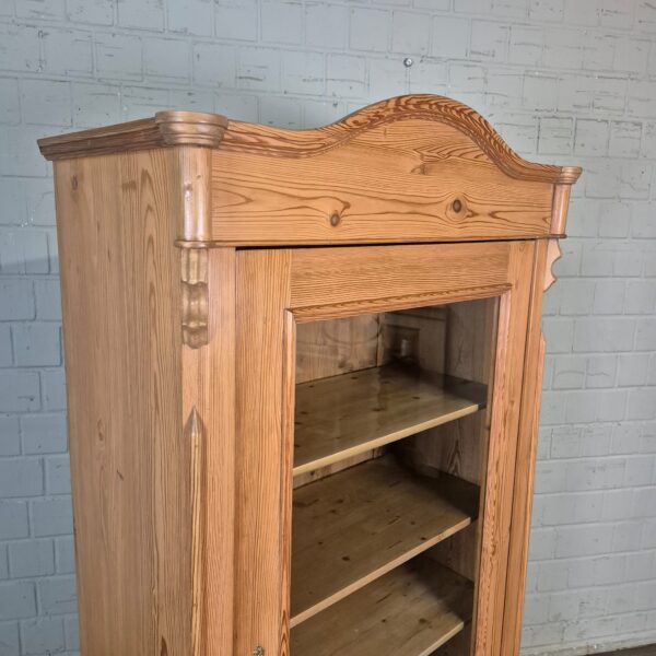 Vitrine Servieskast Louis Philippe 1870 Grenen - Afbeelding 4