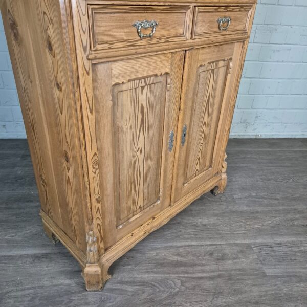 Vitrine Servieskast Louis Philippe 1860 Grenen - Afbeelding 5