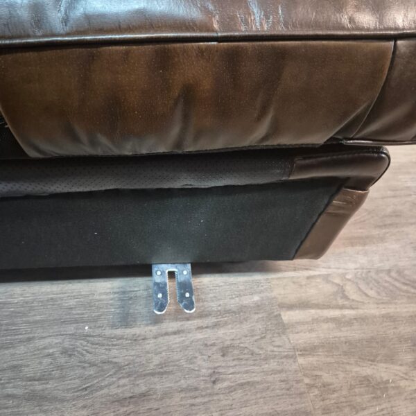 Chesterfield Hoekbank Donkerbruin 2,75 m x 2,90 m - Afbeelding 17
