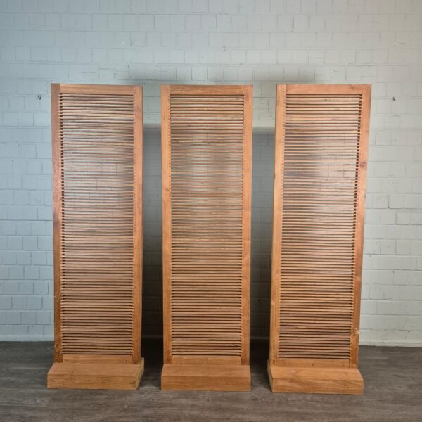 Kamerverdeler Ruimteverdeler Teak 3 x 0,60 m