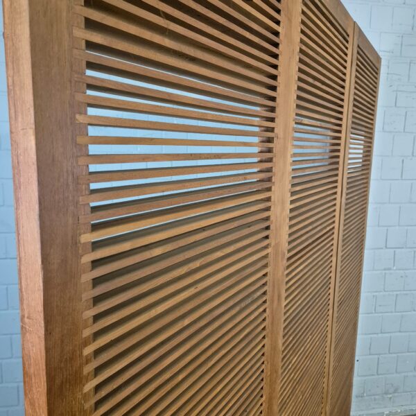 Kamerverdeler Ruimteverdeler Teak 3 x 0,60 m - Afbeelding 7