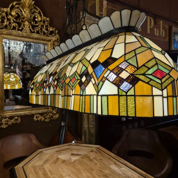 Tiffany Biljartlamp 1,15 m - Afbeelding 3