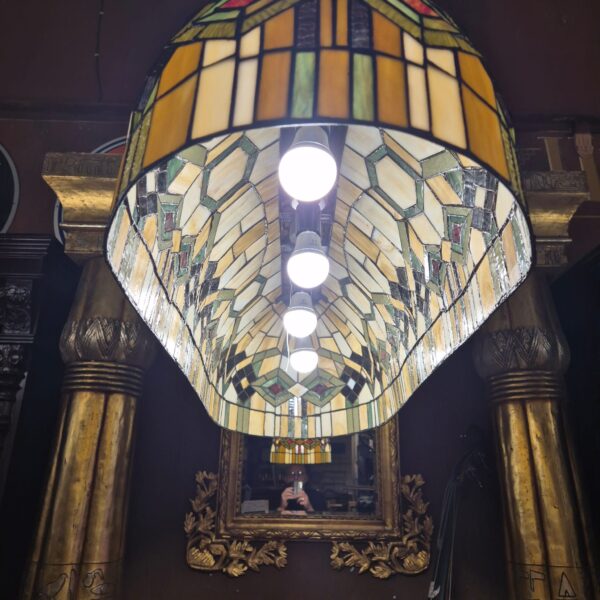 Tiffany Biljartlamp 1,15 m - Afbeelding 5