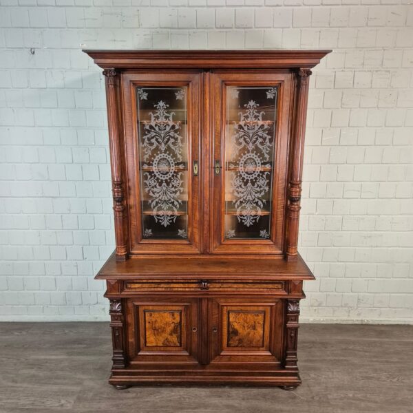Vitrine Boekenkast Gründerzeit 1880 Noten - Afbeelding 2