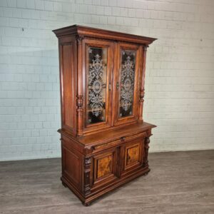 Vitrine Boekenkast Gründerzeit 1880 Noten
