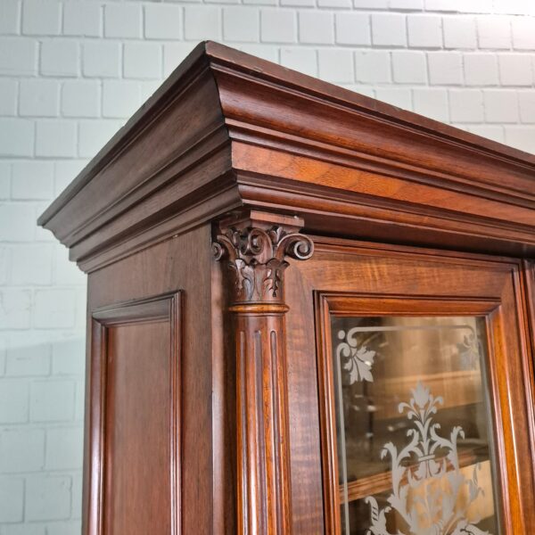 Vitrine Boekenkast Gründerzeit 1880 Noten - Afbeelding 4