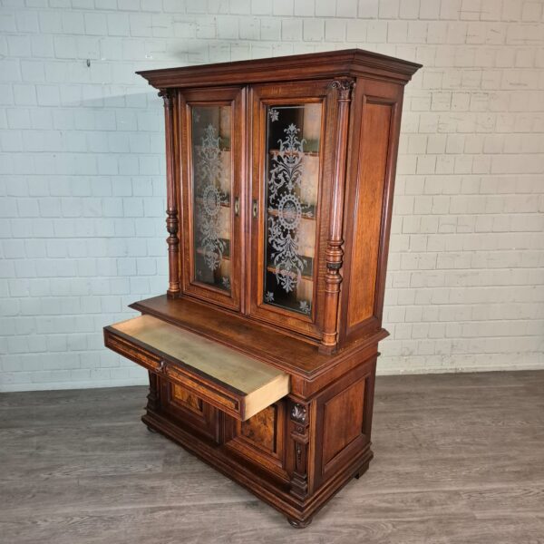 Vitrine Boekenkast Gründerzeit 1880 Noten - Afbeelding 17