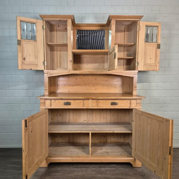 Buffetkast Kast Jugendstil 1900 Grenen - Afbeelding 13