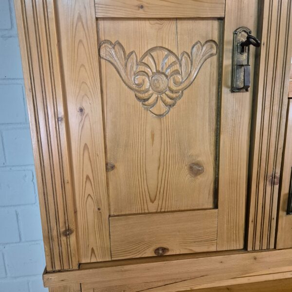 Buffetkast Kast Jugendstil 1900 Grenen - Afbeelding 8
