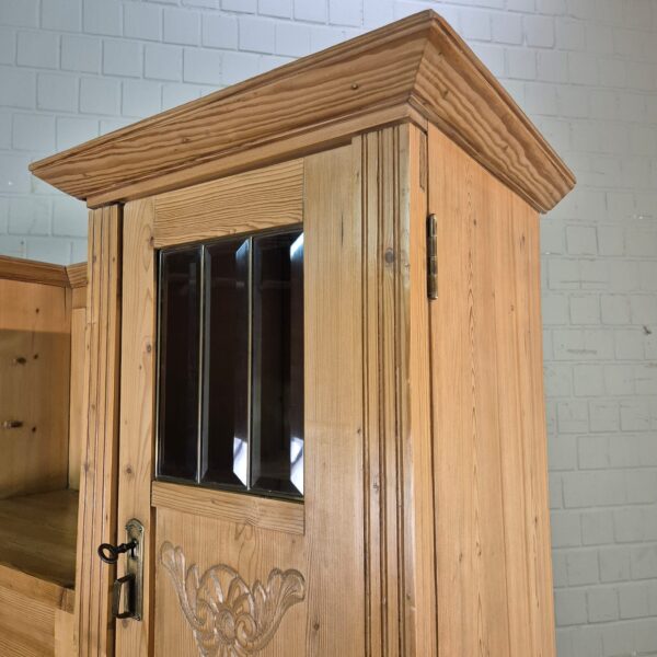 Buffetkast Kast Jugendstil 1900 Grenen - Afbeelding 11