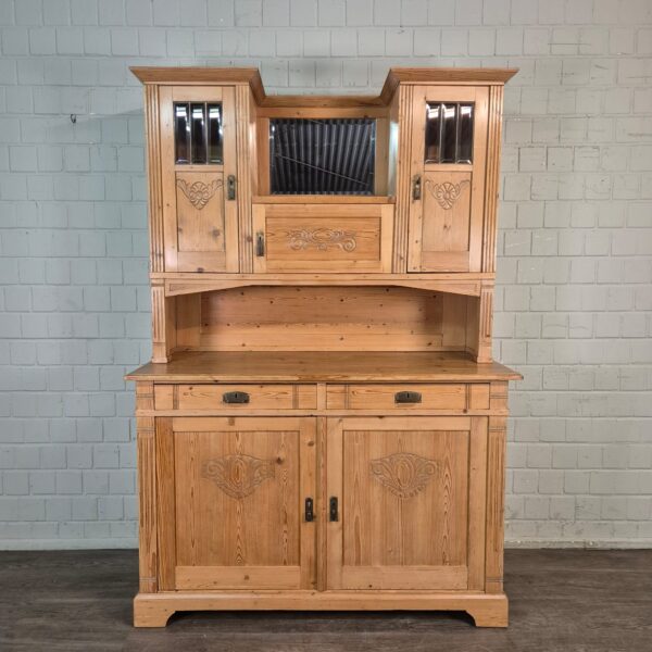 Buffetkast Kast Jugendstil 1900 Grenen - Afbeelding 2