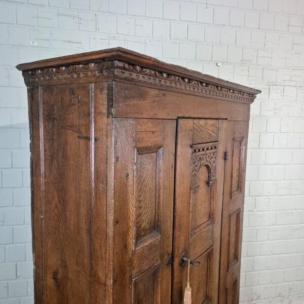 Kast Barok 1750 Eiken - Afbeelding 4