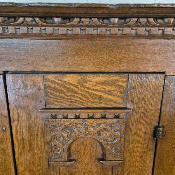 Kast Barok 1750 Eiken - Afbeelding 6