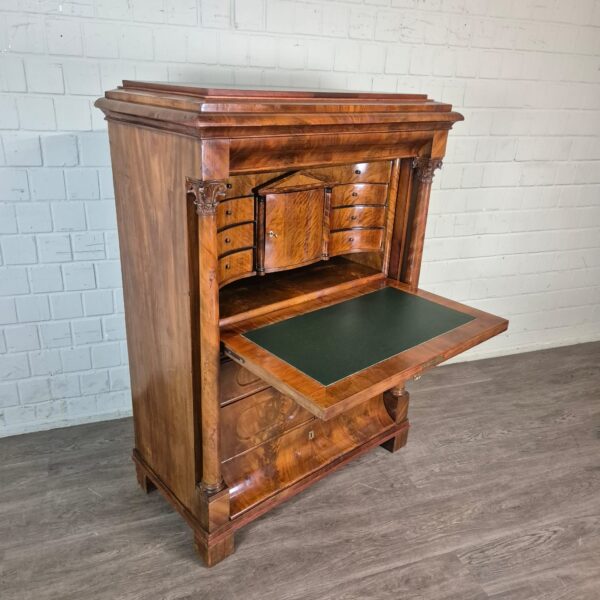 Secretaire Biedermeier 1840 Mahonie
