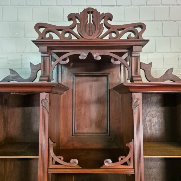 Buffetkast Kast Jugendstil 1910 Noten - Afbeelding 19