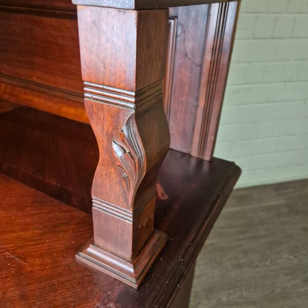Buffetkast Kast Jugendstil 1910 Noten - Afbeelding 10