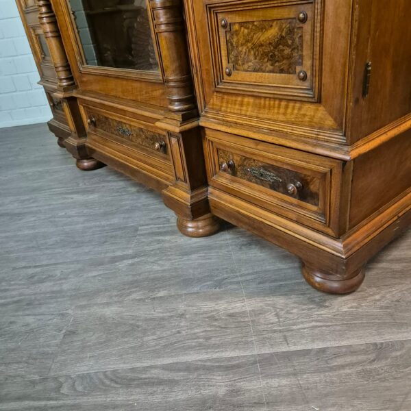 Vitrine Boekenkast Gründerzeit 1880 Noten - Afbeelding 7