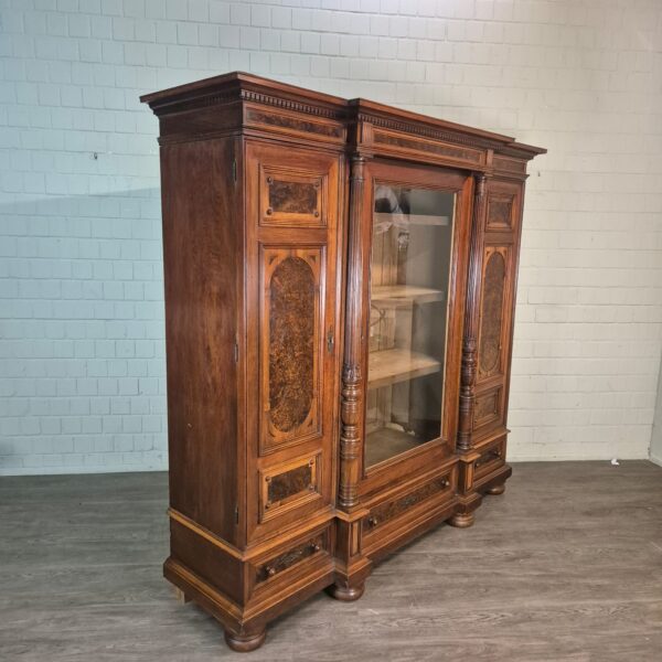 Vitrine Boekenkast Gründerzeit 1880 Noten