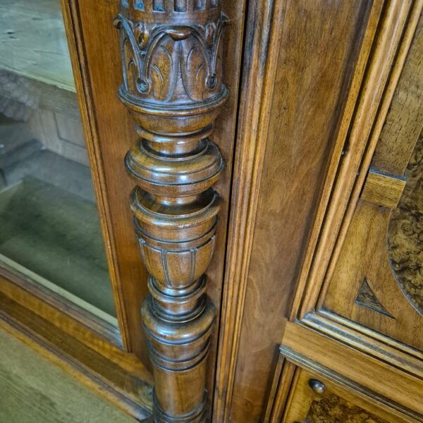Vitrine Boekenkast Gründerzeit 1880 Noten - Afbeelding 8