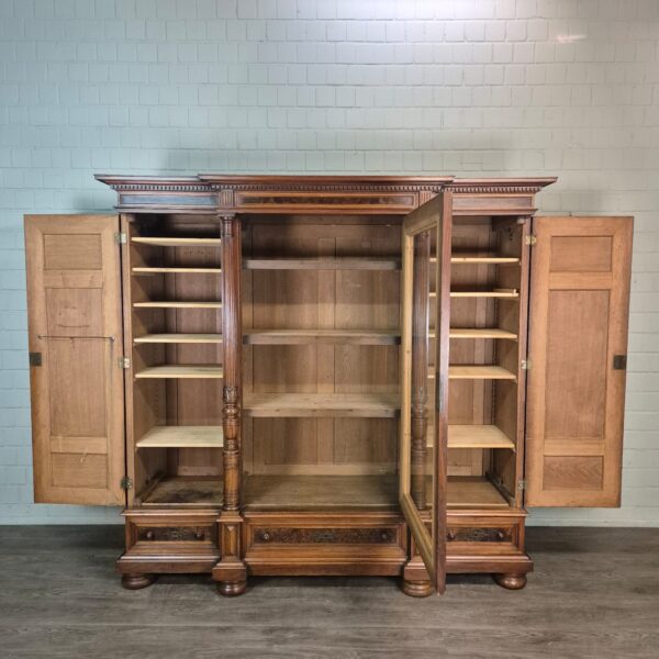 Vitrine Boekenkast Gründerzeit 1880 Noten - Afbeelding 11