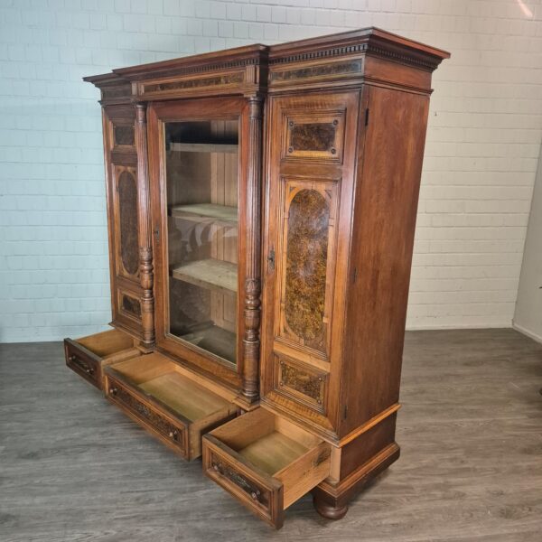 Vitrine Boekenkast Gründerzeit 1880 Noten - Afbeelding 23