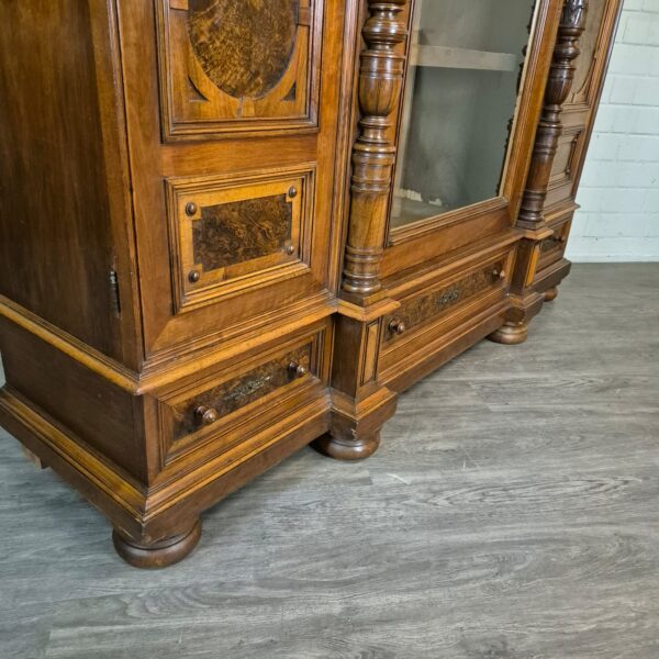 Vitrine Boekenkast Gründerzeit 1880 Noten - Afbeelding 5