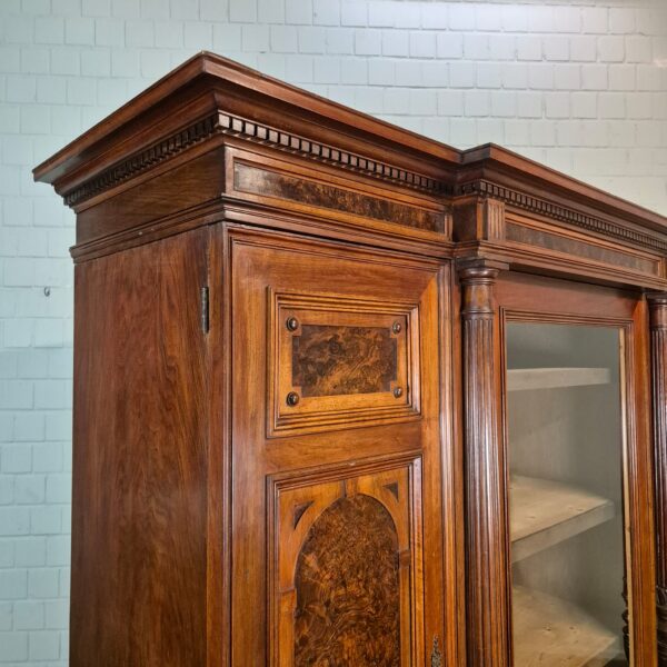 Vitrine Boekenkast Gründerzeit 1880 Noten - Afbeelding 4
