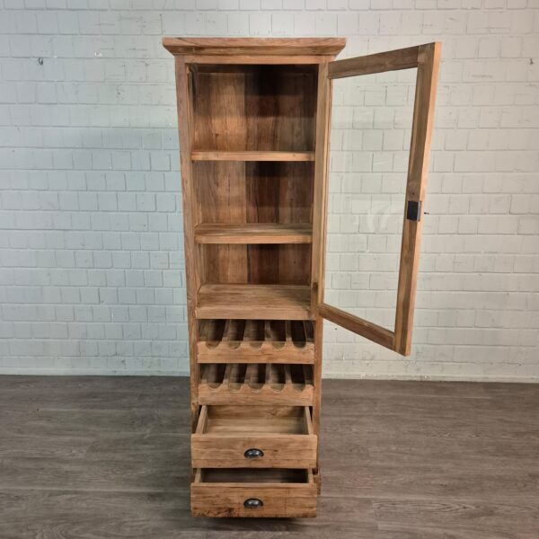 Wijnkast Teak 0,67 m - Afbeelding 6