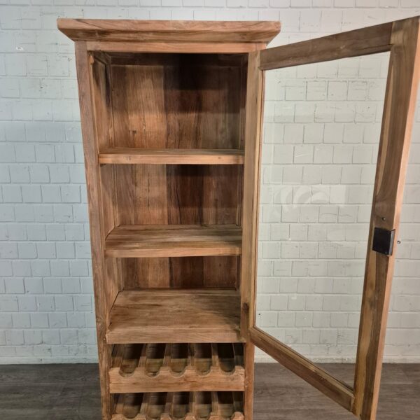 Wijnkast Teak 0,67 m - Afbeelding 7