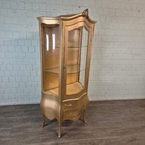 Vitrine Barokstijl Goud 0,84 m