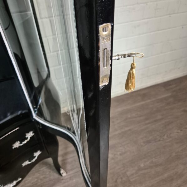 Vitrine Barokstijl Zwart 0,84 m - Afbeelding 15