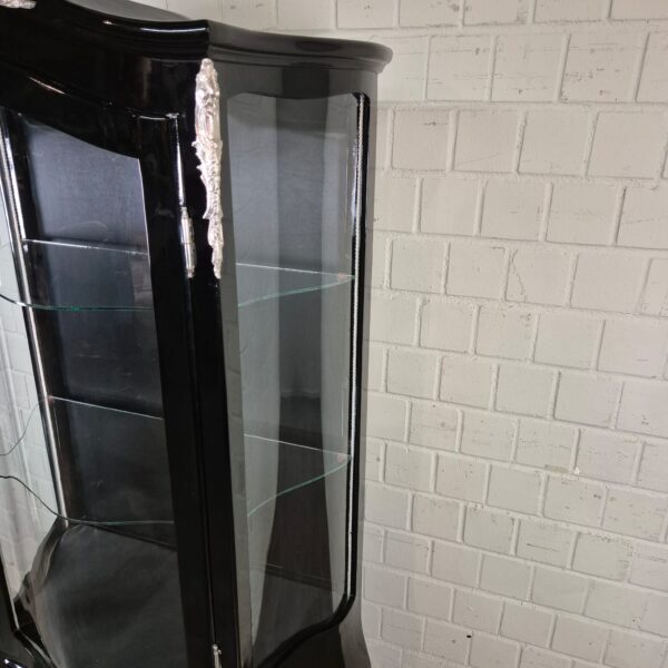 Vitrine Barokstijl Zwart 0,84 m - Afbeelding 10