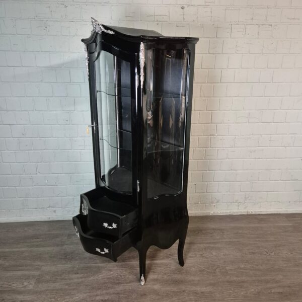 Vitrine Barokstijl Zwart 0,84 m - Afbeelding 19