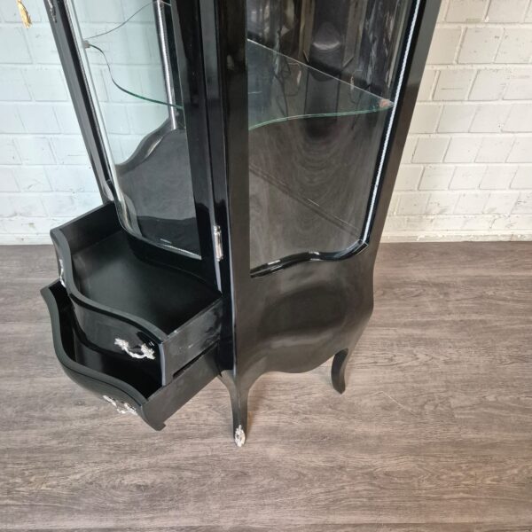 Vitrine Barokstijl Zwart 0,84 m - Afbeelding 20