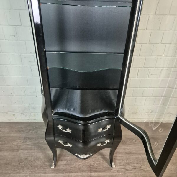 Vitrine Barokstijl Zwart 0,84 m - Afbeelding 18
