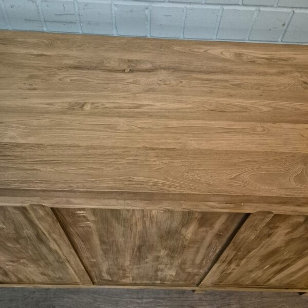 Dressoir Sideboard Teak 2,51 m - Afbeelding 23