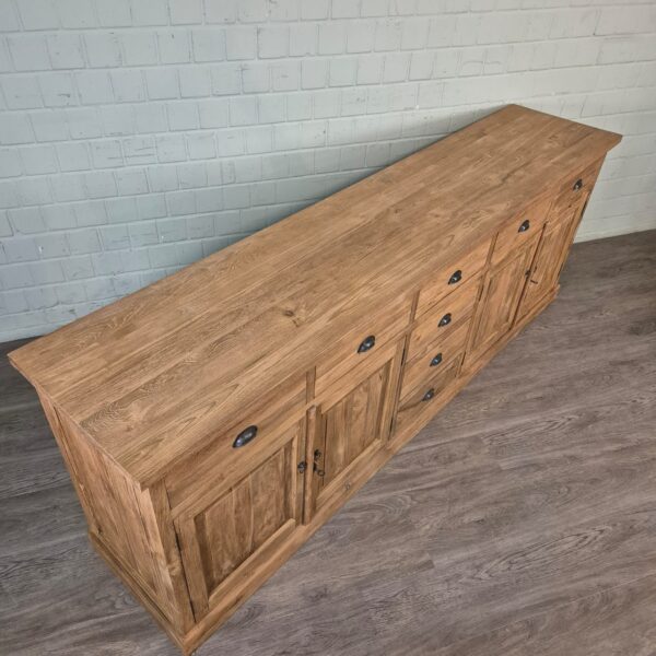 Dressoir Sideboard Teak 2,51 m - Afbeelding 3