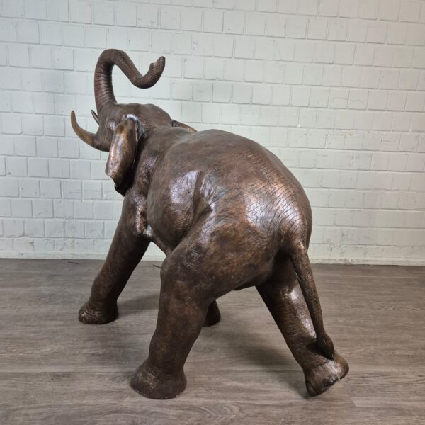 Beeld Tuinbeeld Olifant Brons 1,25 m - Afbeelding 14