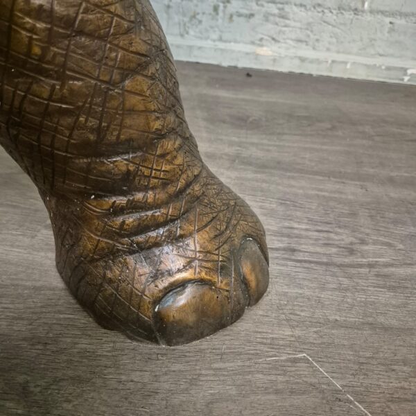 Beeld Tuinbeeld Olifant Brons 1,25 m - Afbeelding 8