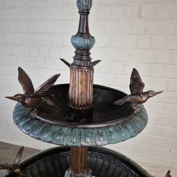 Fontein Waterspuwer Brons 1,75 m - Afbeelding 5