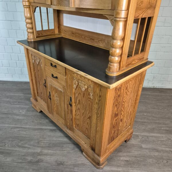 Buffetkast Kast Art Déco 1930 Grenen - Afbeelding 11
