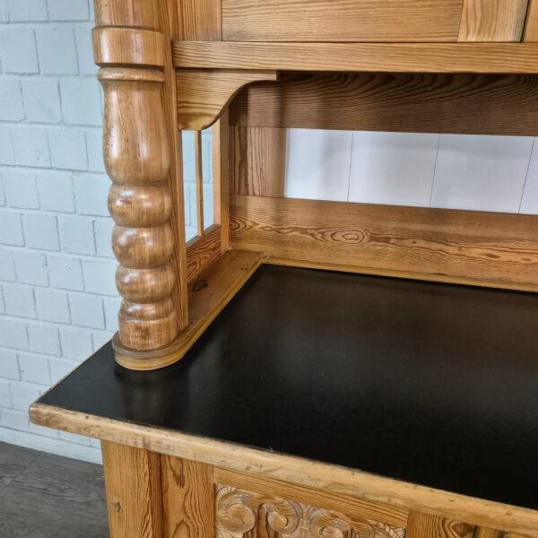 Buffetkast Kast Art Déco 1930 Grenen - Afbeelding 7